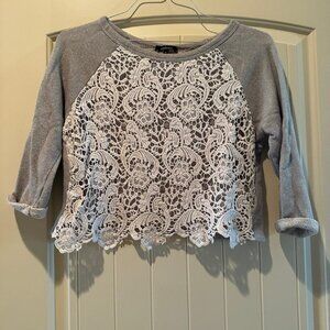 LIGHTLY USED Ambiance Cropped Crop Top Women Medium M